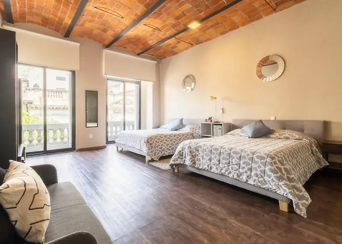 204 Historic Center 2bdrm 2bath Ac Rooftop Mexico City